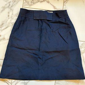 Kate Spade Vintage Navy Bow Skirt Size S